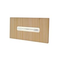 BADGE IN LEGNO DI BAMBOO